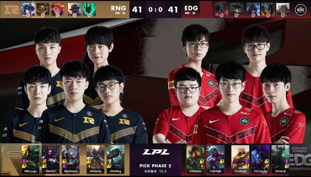 Uzi解说RNG vs EDG：打野6级打9级三线劣势，这要怎么赢啊？